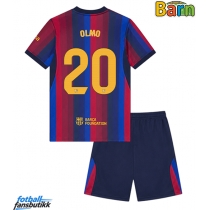 Barcelona Dani Olmo #20 Hjemmedraktsett Barn 2026-27 Kortermet (+ Korte bukser)